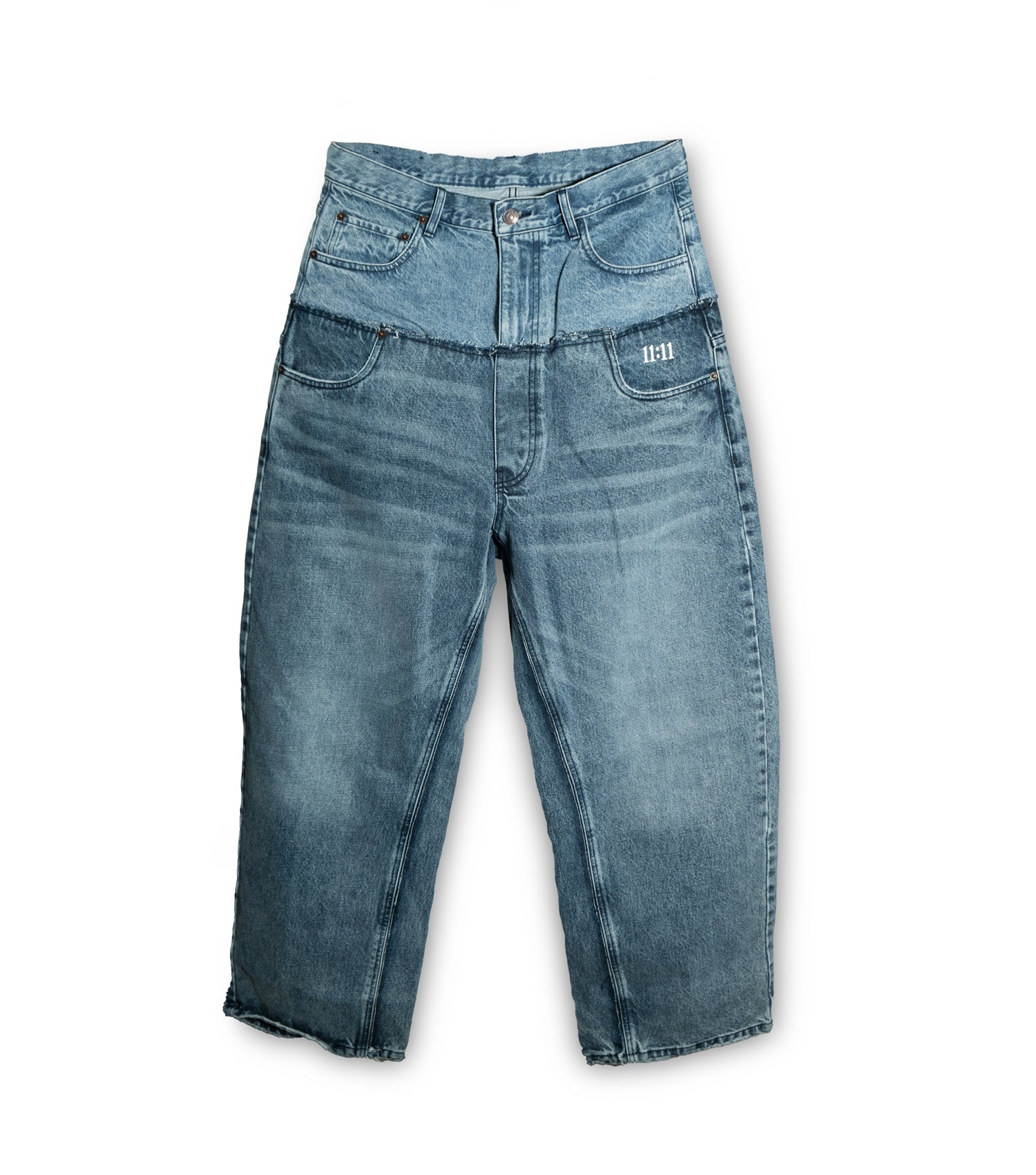 Double waist denim
