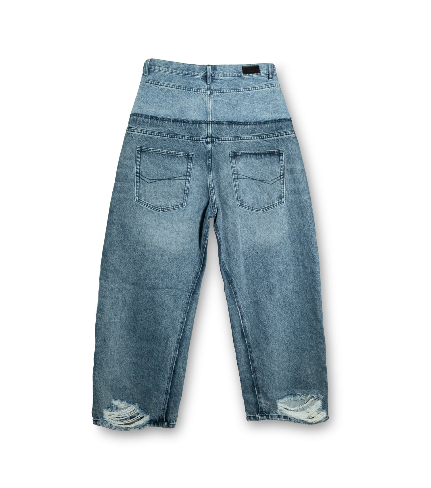 Double waist denim