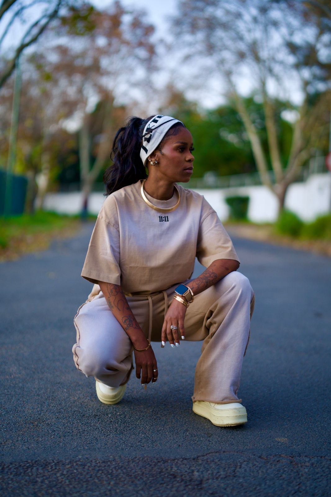 B:G/Unisex two piece set
