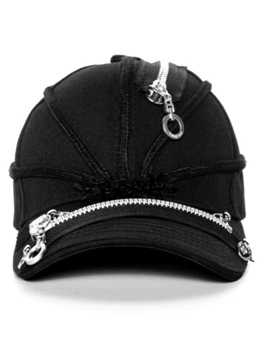 Inside out Zip and string cap