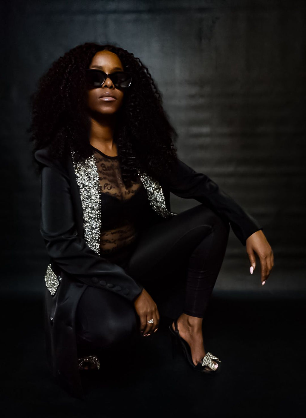 Oversized dress blazer