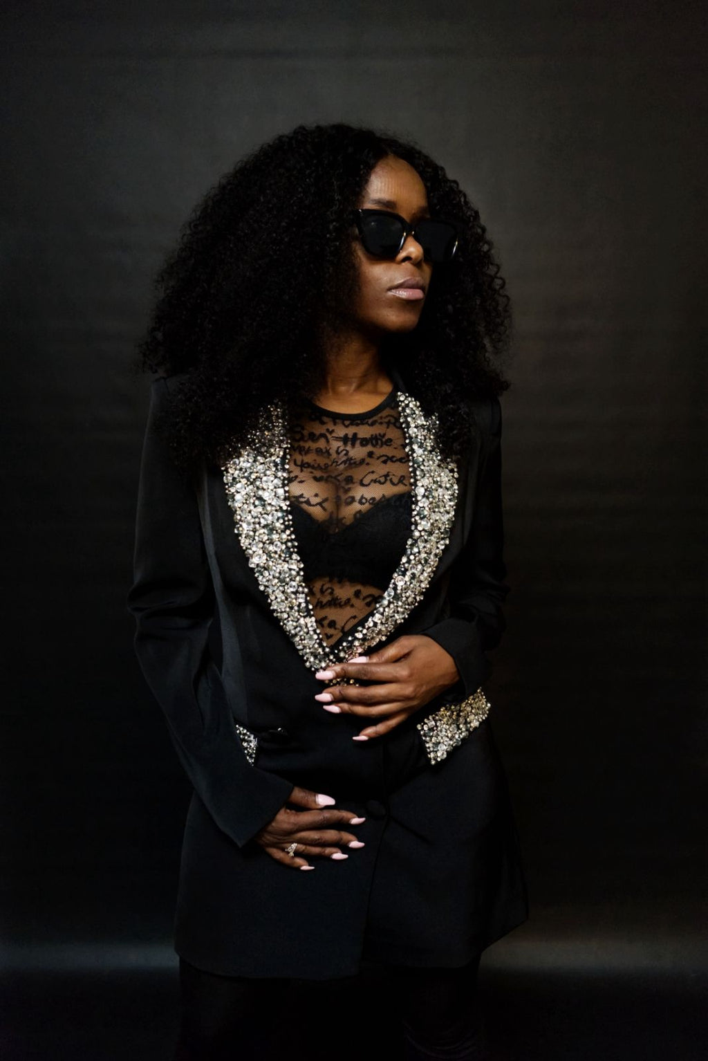 Oversized dress blazer