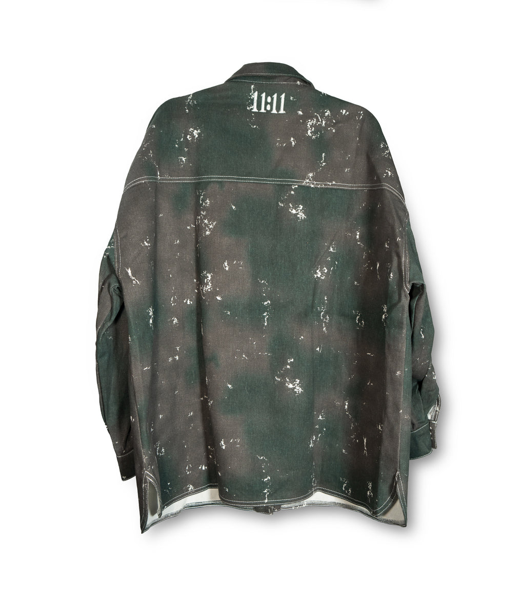 Over sized cargo jacket